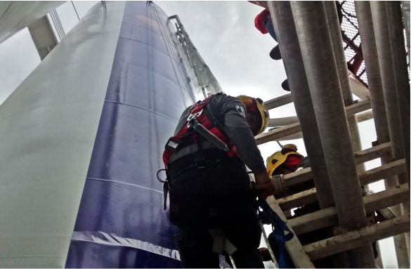 Proceso decoración Silos