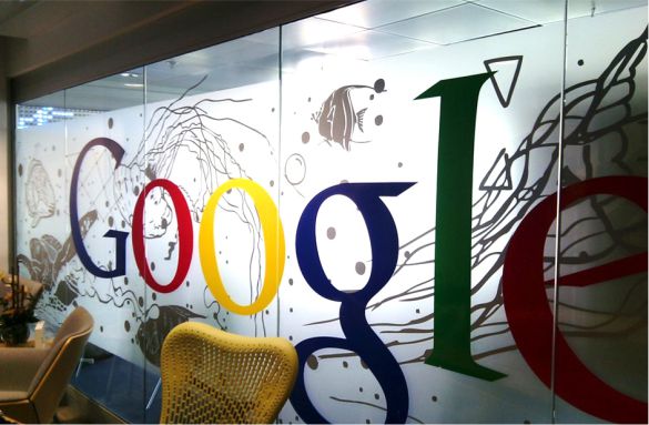 Google decoración vidrios